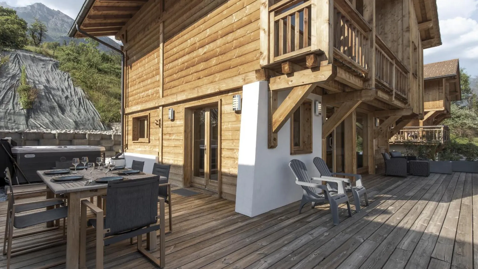 Chalet Saint-Pierre Jacuzzi Vue Montagne Neuf