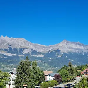 Nid Douillet Proche Des Pistes Avec Vue Montagne Apartment